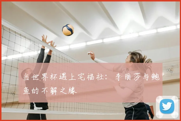 当世界杯遇上宅福社：李丽莎与鲍鱼的不解之缘